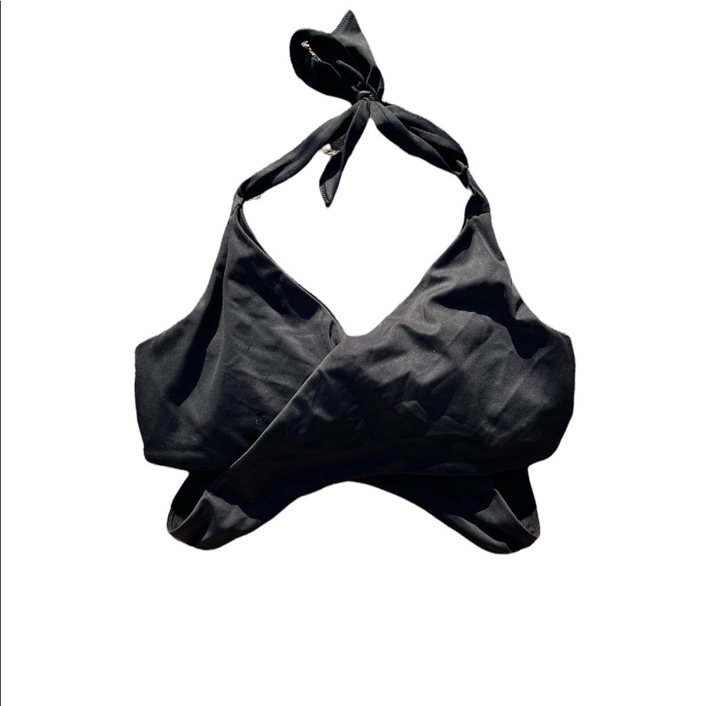 Athleta Black Bikini Top
